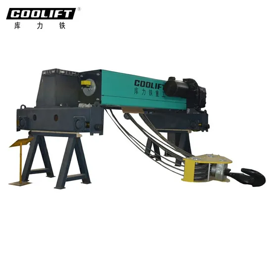 40t 6m European Double Girder Lifting Equipment Electric Wire Rope Hoist with CE