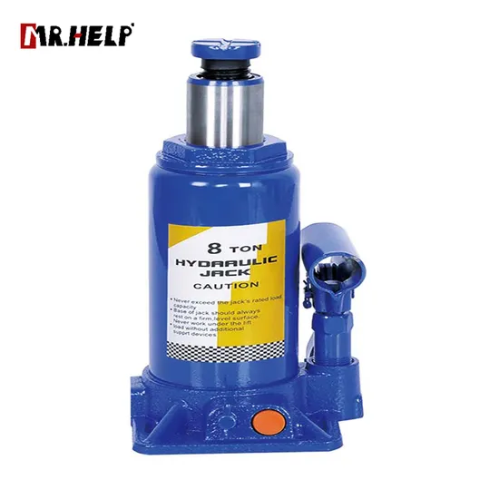 Manufacture Factory Supply 8 Ton Air Hydraulic Jack Bottle with Safety Valve