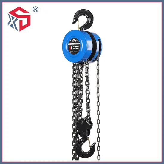 High Quality 3ton HS-Z Rounded Manual Chain Hoist