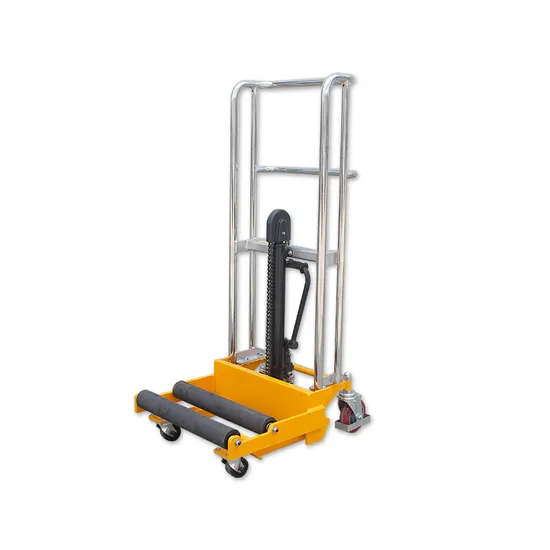 Manual Roller Stacker for Narrow Areas