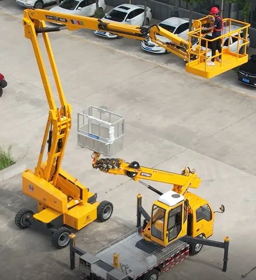 22m Efficient Boom Lift Aerial Work Platform for Maintenance and Repairs