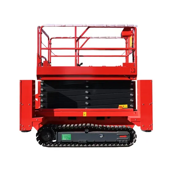 Crawler Mobile Scissor Lift 8m Electric All Terrain Scissor Lift Platform