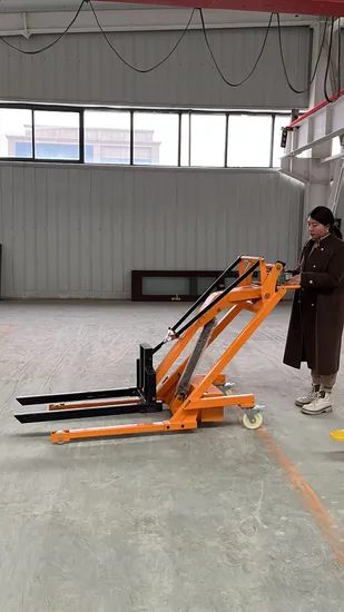 Loading and Unloading Warehouse Trickle Arm Forklifts