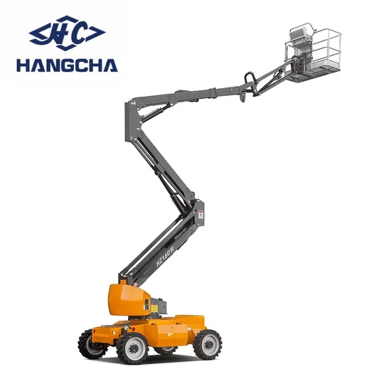 2024 Hangcha Hz220h Diesel Articulated Boom Lift with Good Quality