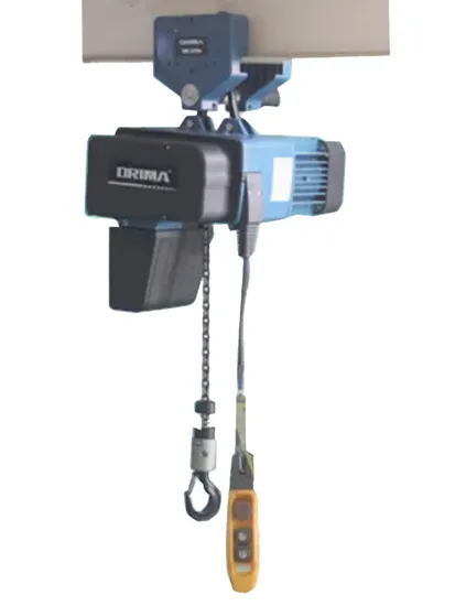 3200kg-8 Chinses Brand European-Style Electric Chain Crane Hoist with Manual Trolley