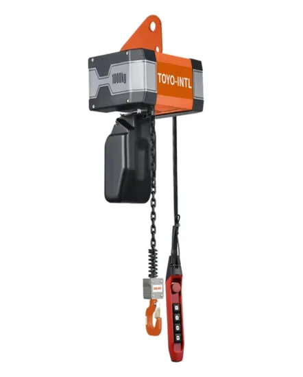 Toyo-Intl Td Type 5 Ton Electric Chain Hoist with High Quality Custom