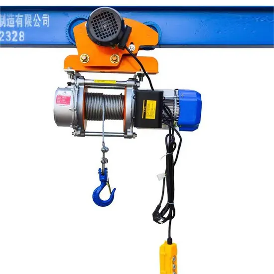 Juli Multifunction Aluminum Shell Elevator 220V Domestic Hoist 1t Small Electric Hoist Winch