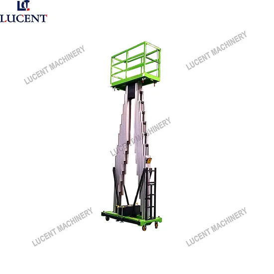 Mini Stationary Scissor Lift with Emergency Decline System and OEM Option