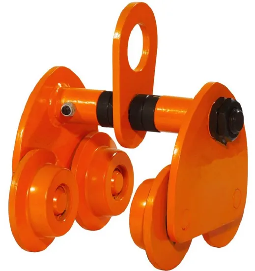 Manual Trolley Hand-Push Track Trolley for I- Beam