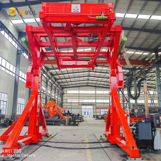 Container Tilting System Double/Single Lane 20FT Container Tilter 20feet Container Flip Equipment