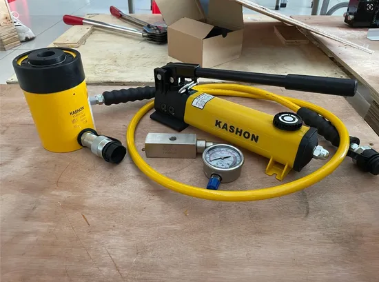 Rch-202 Enerpac Equivalent 10000psi Single Acting 20 Ton Hollow Hydraulic Lifting Cylinder Jack with Thorough Hole