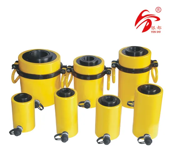 60t Single Acting Hollow Plunger Hydraulic RAM (RCH-6050)