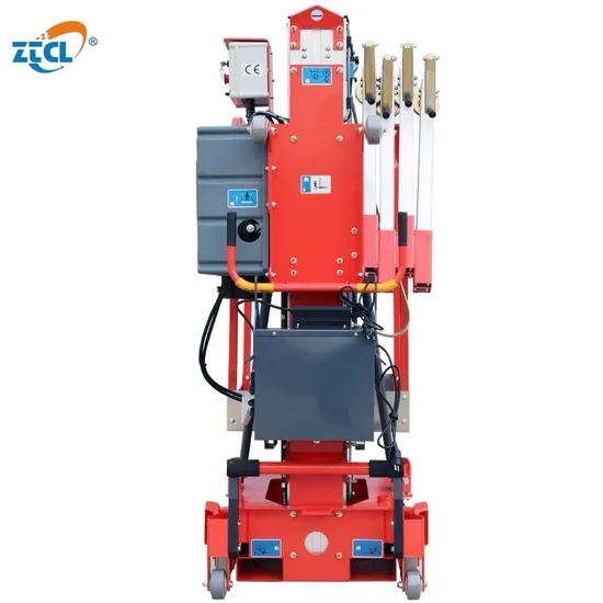 Aluminium Alloy Single Mast Lift Aerial Work Platform 5 Meter Platform Scissor Lift