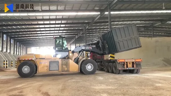 Heavy Duty Forklift Container Handling Forklift 30 Ton Forklift Truck with Cabin and Fork Positioner