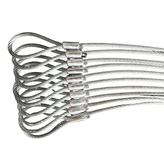 High Wear Resistance Round Cardboard Galvanized Rope Sling
