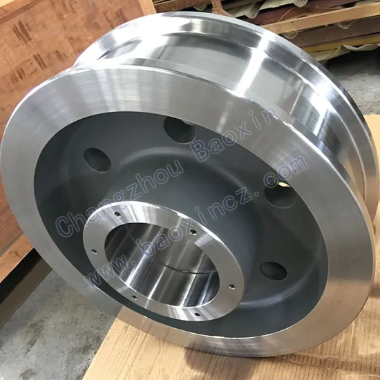Forged and Cast Steel Crane Rail Grinding Wheels for Trolley, Transfer Cart Lifting Equipment