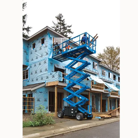 Rugged Terrain Scissor Lift with Enhanced Stability Features and High Capacity