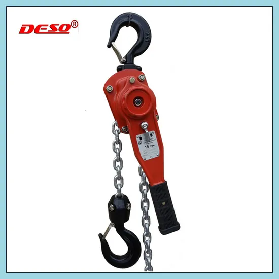 Manufacturer Price Lifting Lever Chain Block / Hoist with V Type