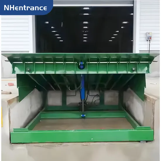Stationary Hydraulic Dock Leveler for Loading and Unloading Trucks