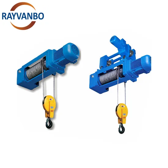 High Quality CD 1ton 2 Ton 5 Ton 10 Ton Traveling Wire Rope Electric Hoist with Remote Control