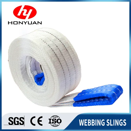 Flat Webbing Sling CE Certified with Protect Eye