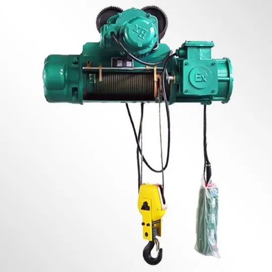 Explosion-Proof Wire Rope Electric Hoist Manufacturer Customized 1 Ton, 2 Tons, 3 Tons Bcd Four-Level Explosion-Proof Hoist 5 Tons Electric Hoist.