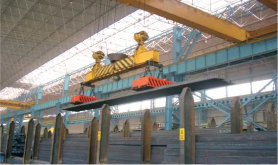 Series MW22 High Temperature Type Lifting Magnet for Slab