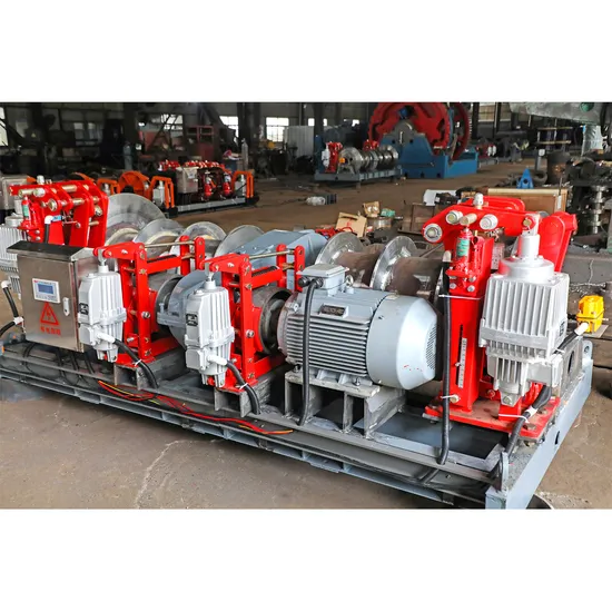 China Factory Electric Hydraulic Industrial Winch by Jinlingwohu, 3254mm X 1841mm