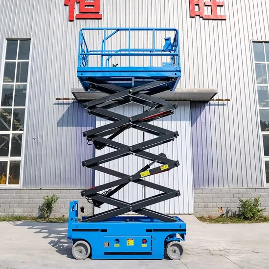 Heavy-Duty Mobile Hydraulic Scissor Lift 3m 9m Aerial Work Elevating Platform Scissor Lift for Rough Terrain