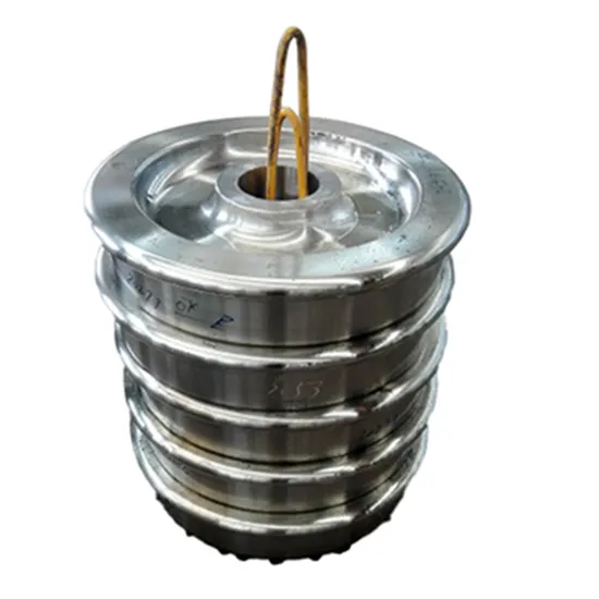 Forging Steel Rail Gantry Crane End Carriage Wheel