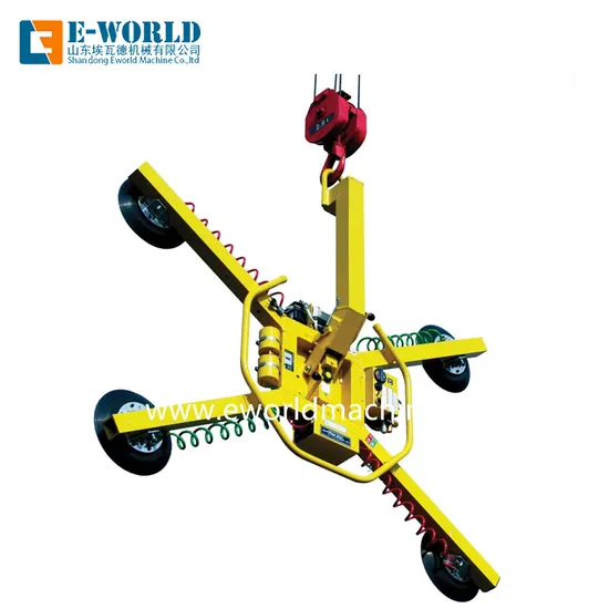 China Hot Sale Multifunction Electricity Glass Vacuum Suction Cup Lifter