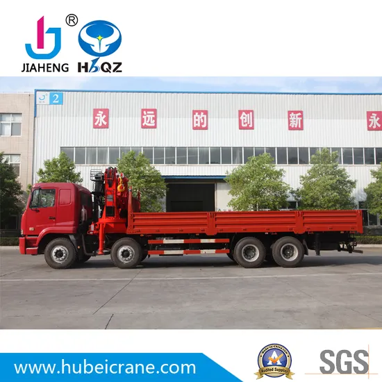 HBQZ Best Price Good Quality 16.5 Tons Knuckle Boom Crane Trucks for Sale (SQ330ZB4)