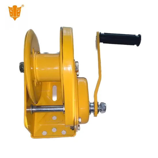 Heavy Duty Lifting Winches Manual Hand Winch 1800lbs Brake Winch
