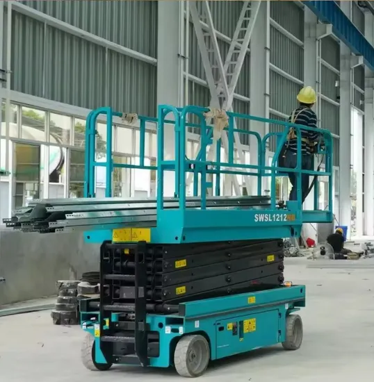 Small Lifting Machines Lightweight Lifting Industrial Scissor Lifts Aerial Platform Swsl1412HD