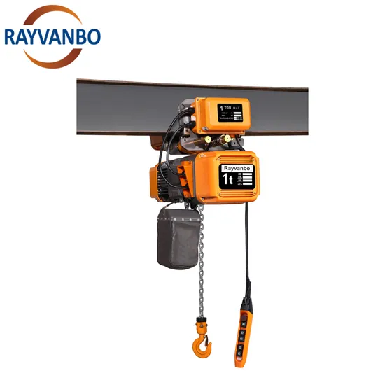Best Selling Electric Chain Hoist 0.5t to 20t Motorized Trolley Electric Hoist