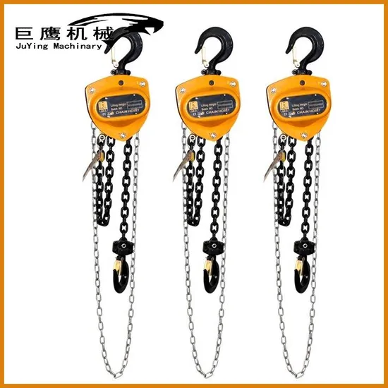 Vd Type Heavy Duty Hand Operated Chain Hoist with Capacity 5 Ton