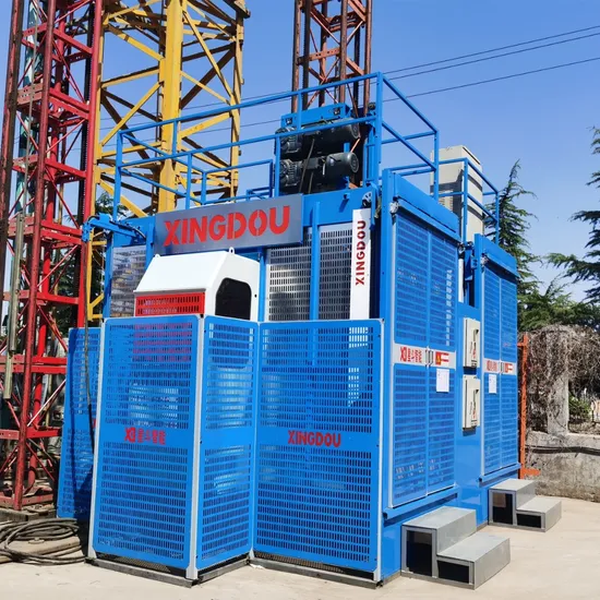 Hot Sales Passenger Hoist Construction Elevator Lift with Single Cage, 3000 Kg