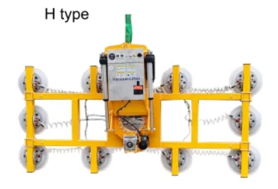 H Type Vacuum Lifter Peumatic Electric Suction Sucker 1000kgs