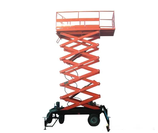 Henan Mine High Tech The Lifting Heigh 12m Diesel Engine Lifting Platform
