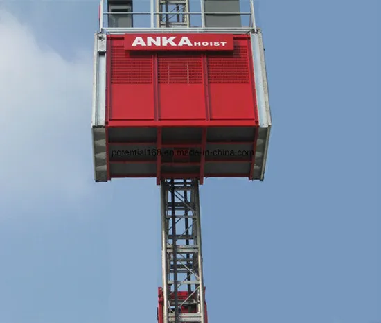 Manufacture European Standard Transport Passenger/Worker and Material Builder Hoist