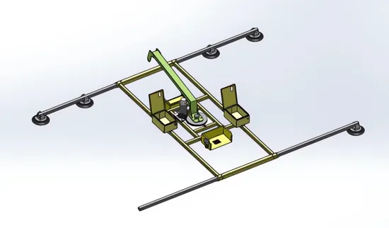 Vacuum Lifter for Plastic Sheet Production