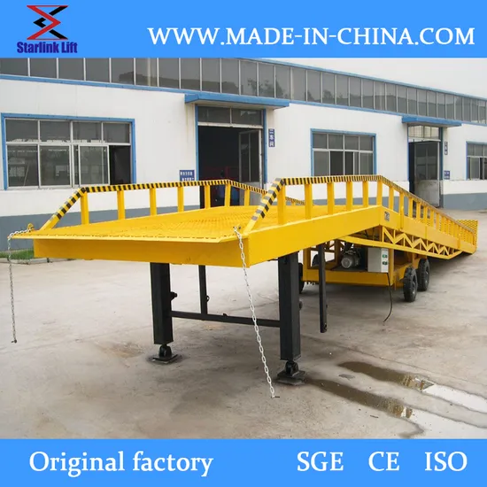 Factory Wholesale Electric Adjustable Portable Loading Dock Ramps