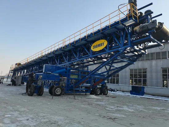 Mobile Telescopic Stacker Bulk Material Belt Conveyor