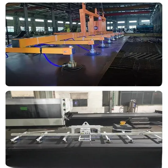 Quality Glass/Panel/Marbel/Steel Plate Vacuum Suction Lifter Laser Machine Feeding Lifter Laser Cutting Vacuum Lift Systems Vacuum Lifter with CE/ISO/SGS
