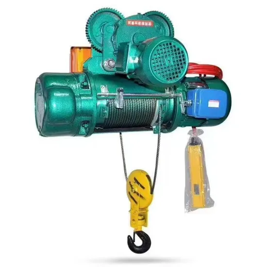 5 Tons MD1 Wire Rope Electric Hoist Material Structure Light and Small Lifting Equipment Electric Hoist