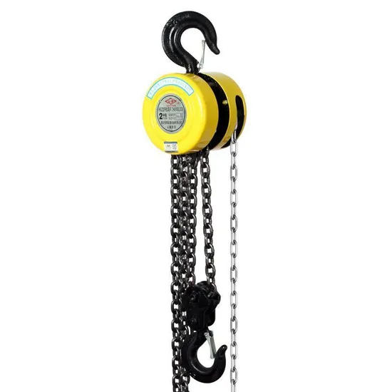 One-Ton Triangular Circular 3m9m Hsz Chain Block
