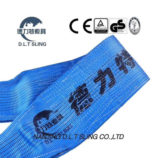 8t Capacity Webbing Sling for Industrial and Construction Use