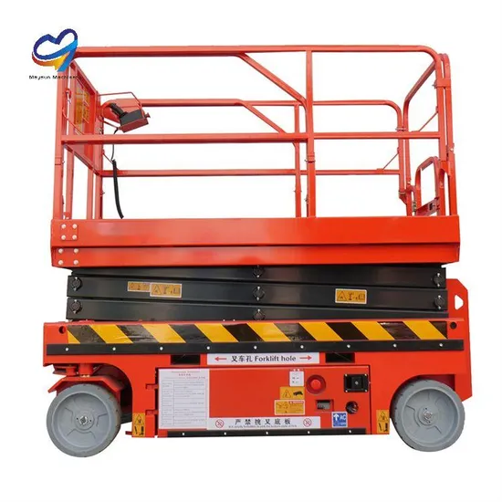 Lifting Platform Electric Scissor Lift for Construction Maintenance Projects Good Price for Sale