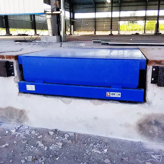 Safe and Efficient 10t Loading Hydraulic Warehouse Dock Leveler Mechanical Loading Dock Plate