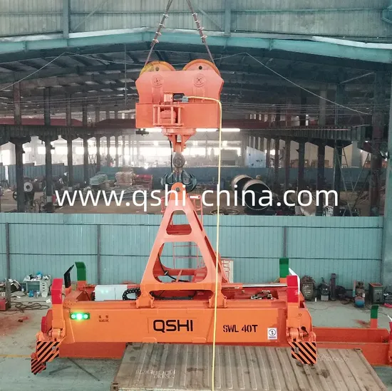 20 FT &40FT Automatic Hydraulic Telescopic Spreader for 20FT 40FT Containers